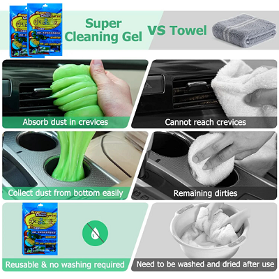 Car Cleaning Gel For Car Washing Interior Slime Machine Car